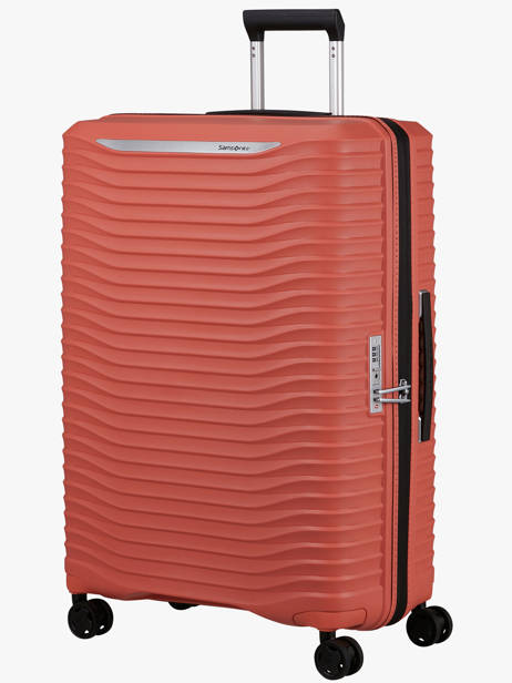 Harde Reiskoffer Upscape Samsonite Roze upscape KJ1003 ander zicht 3
